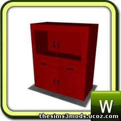 Шкафчик для Sims 3