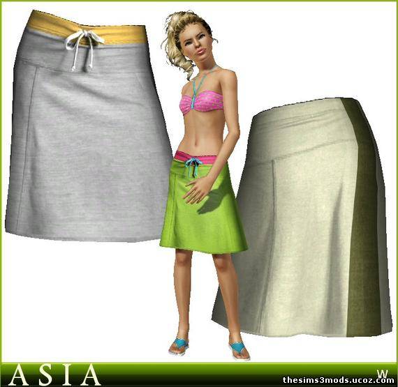 Юбка для Sims 3