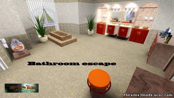 Мебель для ванной комнаты Sims 3