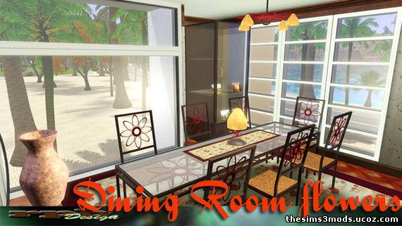 Мебель для столовой Sims 3