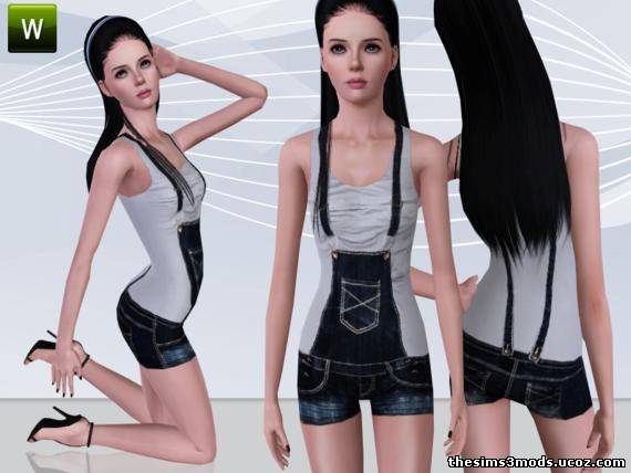Женская одежда для Sims 3