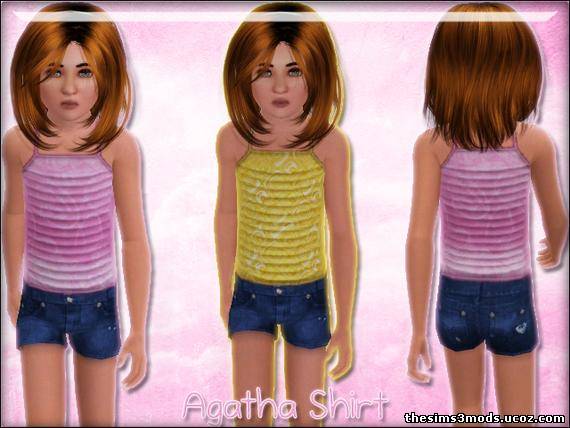 Майка для девочки Sims 3