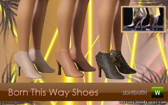 Обувь для Sims 3