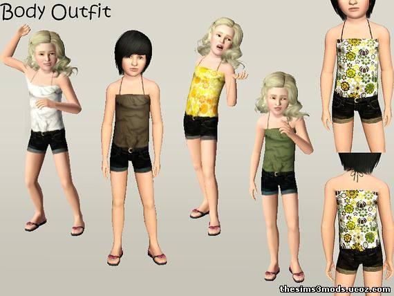 Sims 3 Одежда детская