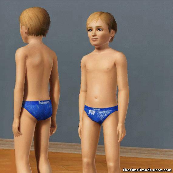 Плавки детские для Sims 3