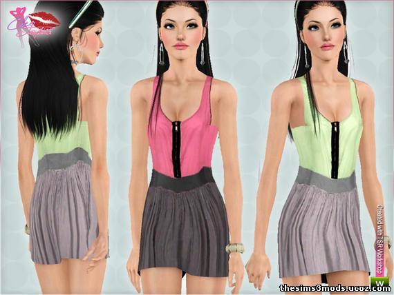 Платье для Sims 3