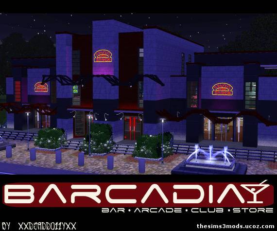 Sims 3 Общественный участок Barcadia от xxd3addo11yxx