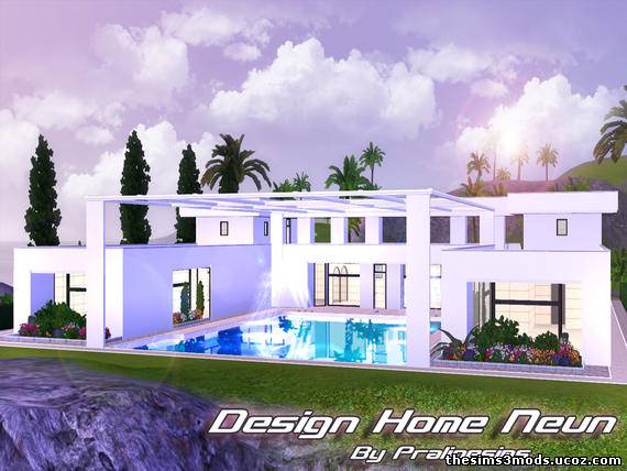 Sims 3 Дом Design home neun от Pralinesims