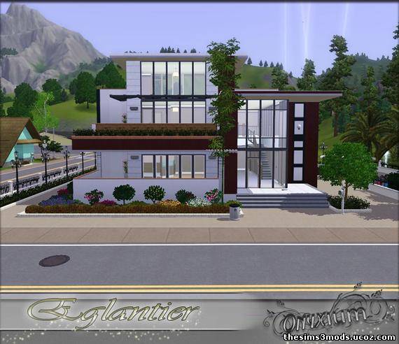 Sims 3 Дом Eglantier от Onixium