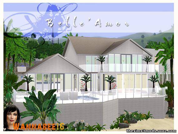 Sims 3 Дом Belle Amor от Wannabee16