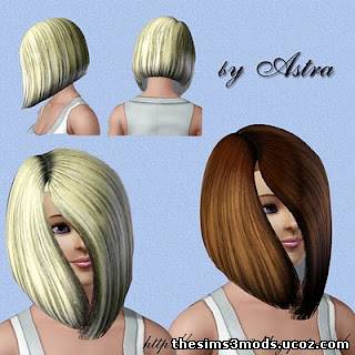 Sims 3 Прическа 02 о AstraSims