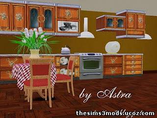 Sims  3 Мебель для кухни 01 от AstraSims