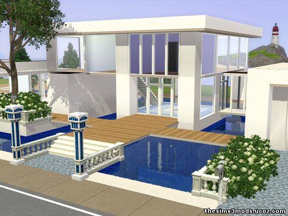 Sims 3 Дом Modern Versailles от ltoole