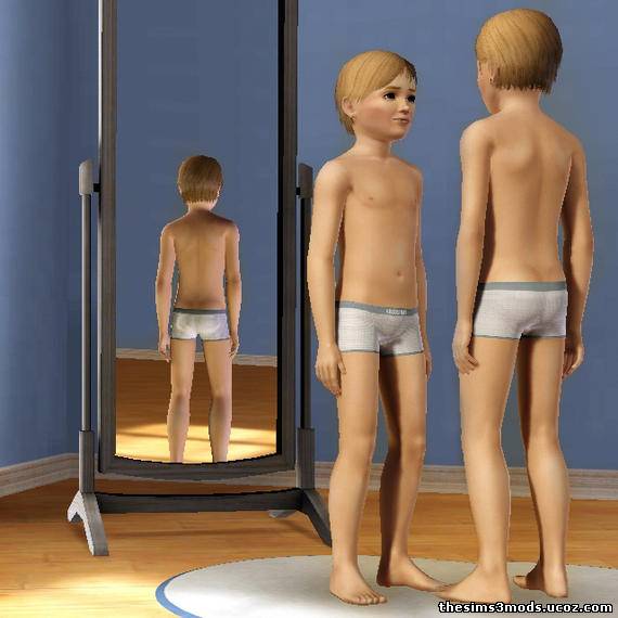 Плавки детские для Sims 3