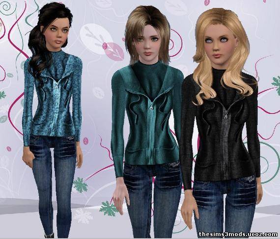 Женская одежда ждя Sims 3