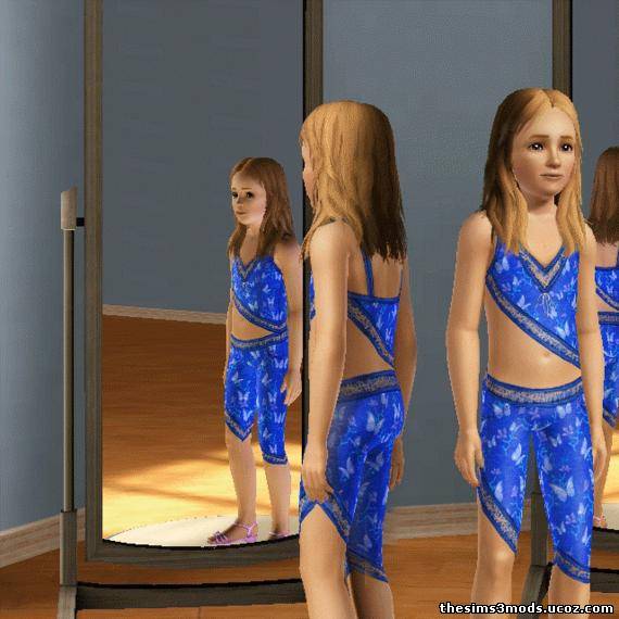 Купальник детский для Sims 3