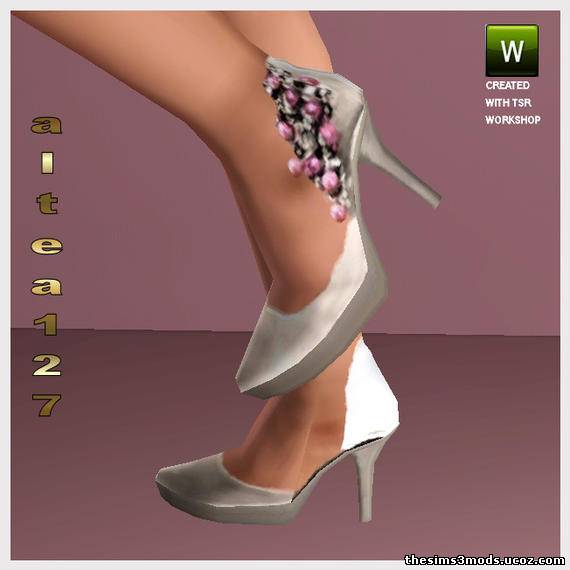 Женская обувь для Sims 3