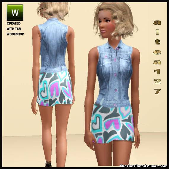Sims 3 Одежда для женщин
