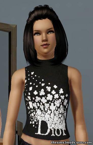 Топ Dior для Sims 3