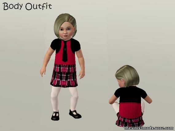 Одежда детская для девочек Sims 3
