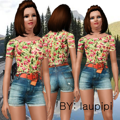 Одежда женская для Sims 3