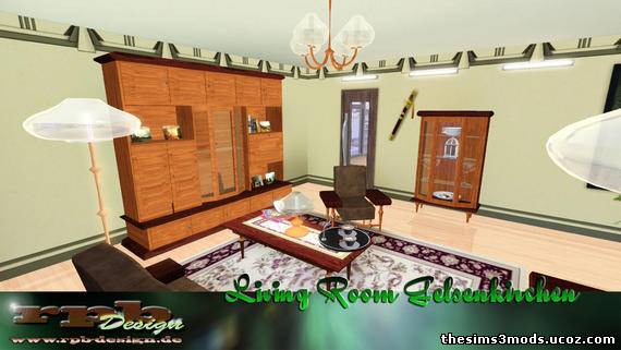 Комплект мебели для зала Sims 3
