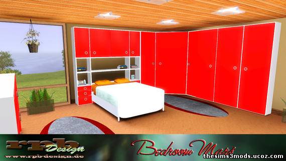 Мебель для спальни Sims 3