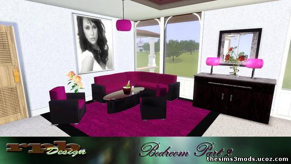 Комплект мебели для Sims 3