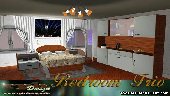 Мебель для спальни Sims 3
