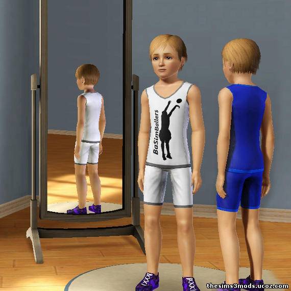 Детский бейсбольный костюм Sims 3
