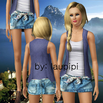 Sims 3 Одежда женская