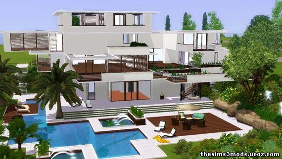 Sims 3 Дом Sunrise Avenue 109 от sinhala