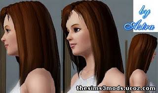 Sims 3 Прическа 01 от AstraSims