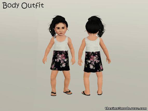 Детская одежда для Sims 3