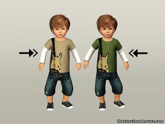 Одежда для мальчиков Sims 3
